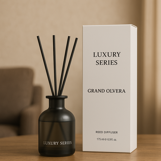 Luxury Reed Diffuser 175ml | Long-Lasting Scent | Includes 4 Sticks | Home Fragrance Gift