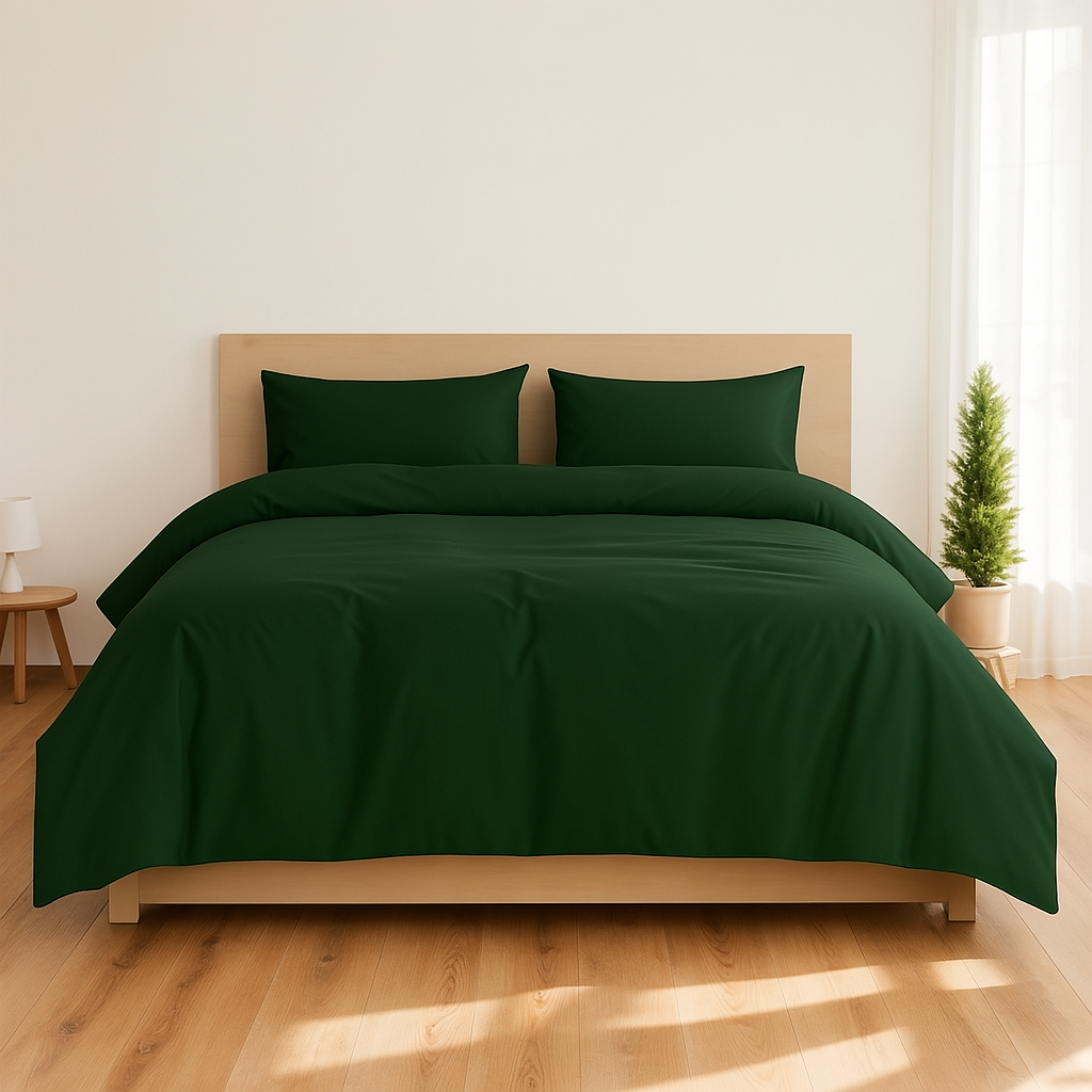 Buy 1 Free 1 TENCEL™ Bedsheet Set – 1600TC Cooling, Hypoallergenic, Soft, Breathable, Gift Box